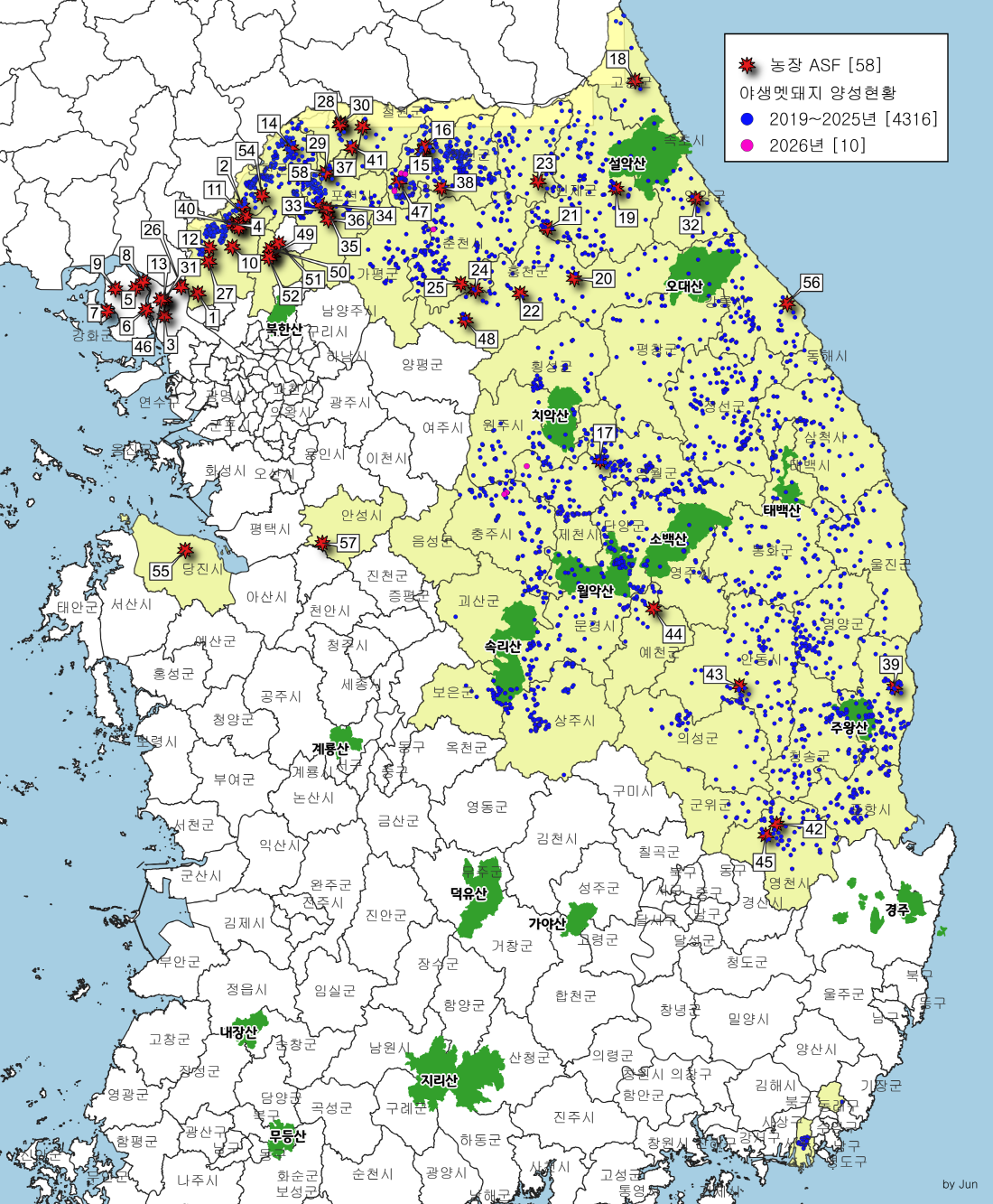 �ȼ��� ��õ�� ASF �߻�����⵵, �絷�󰡿� �濪��Ģ ö�� �ؼ� ��û