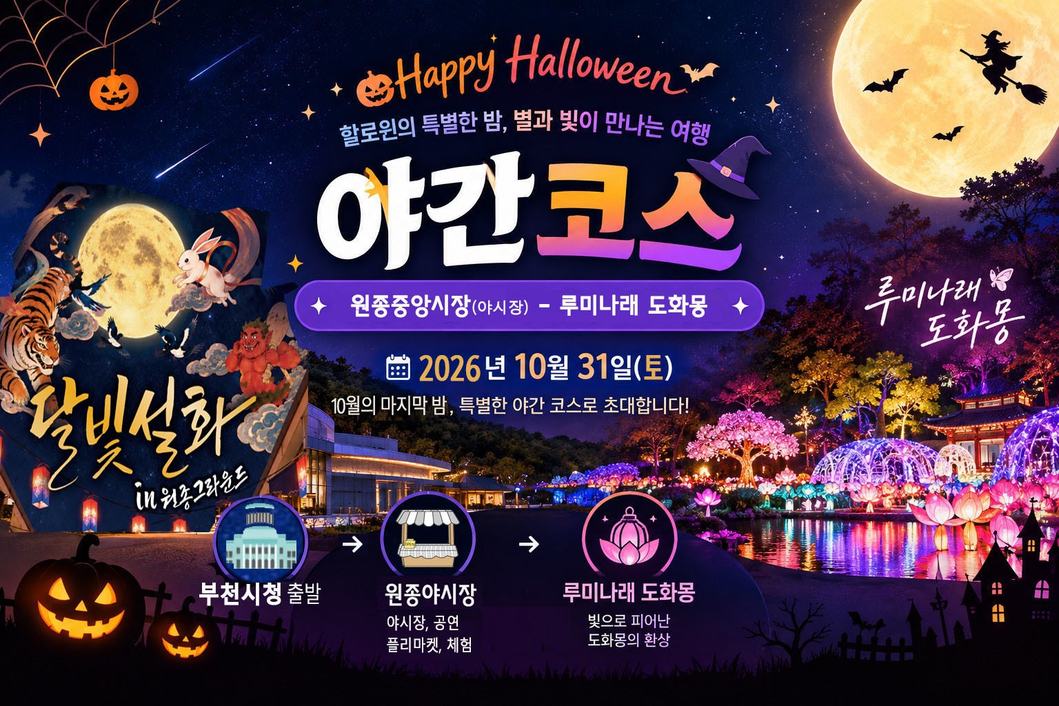 ��õ��Ƽ����, 10�� 31�� ������ ��Ƽ��Ƽ���㿡�� �ҷ��� Ư������ �